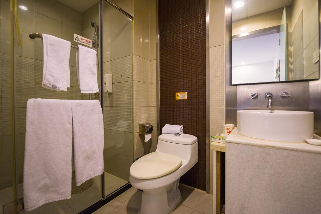 Motel Shanghai Hongqiao Beixinjing Metro Station Tianshan Road Eksteriør billede