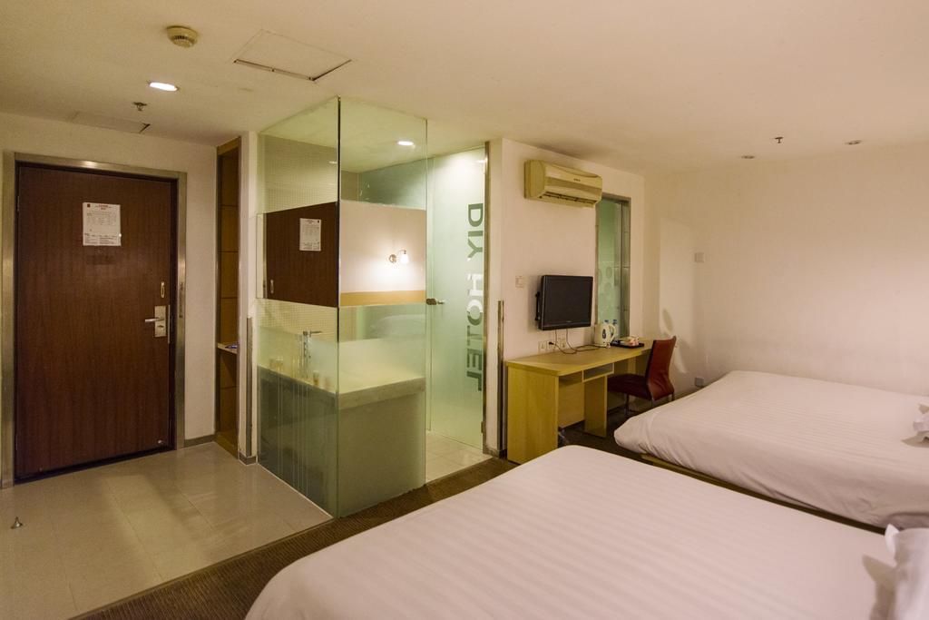 Motel Shanghai Hongqiao Beixinjing Metro Station Tianshan Road Eksteriør billede